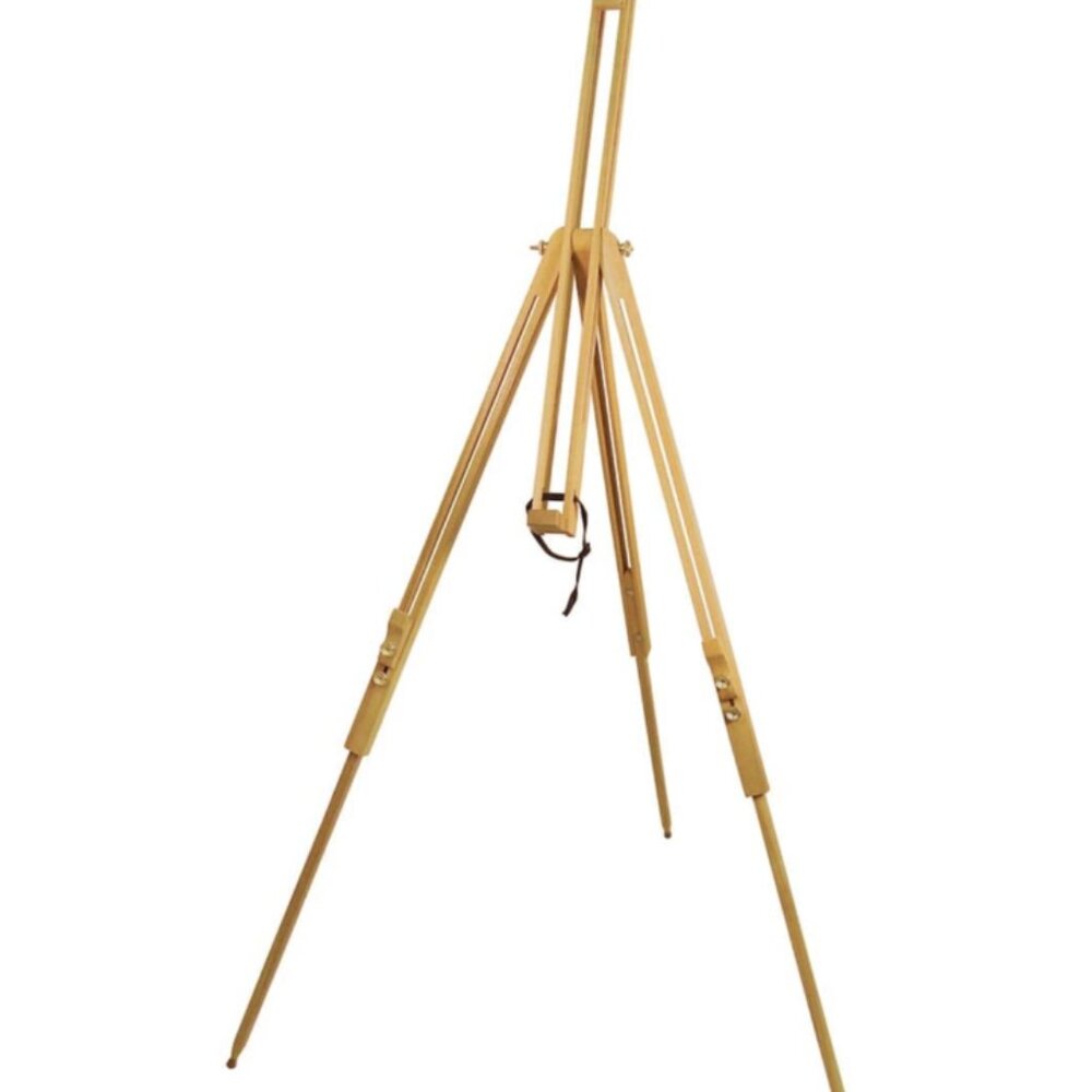 Field Easel Wood Tripod Accommodates Canvases up to 28"h